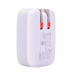 Ventev Wall Charger USB-C and USB-A Ports 27W White