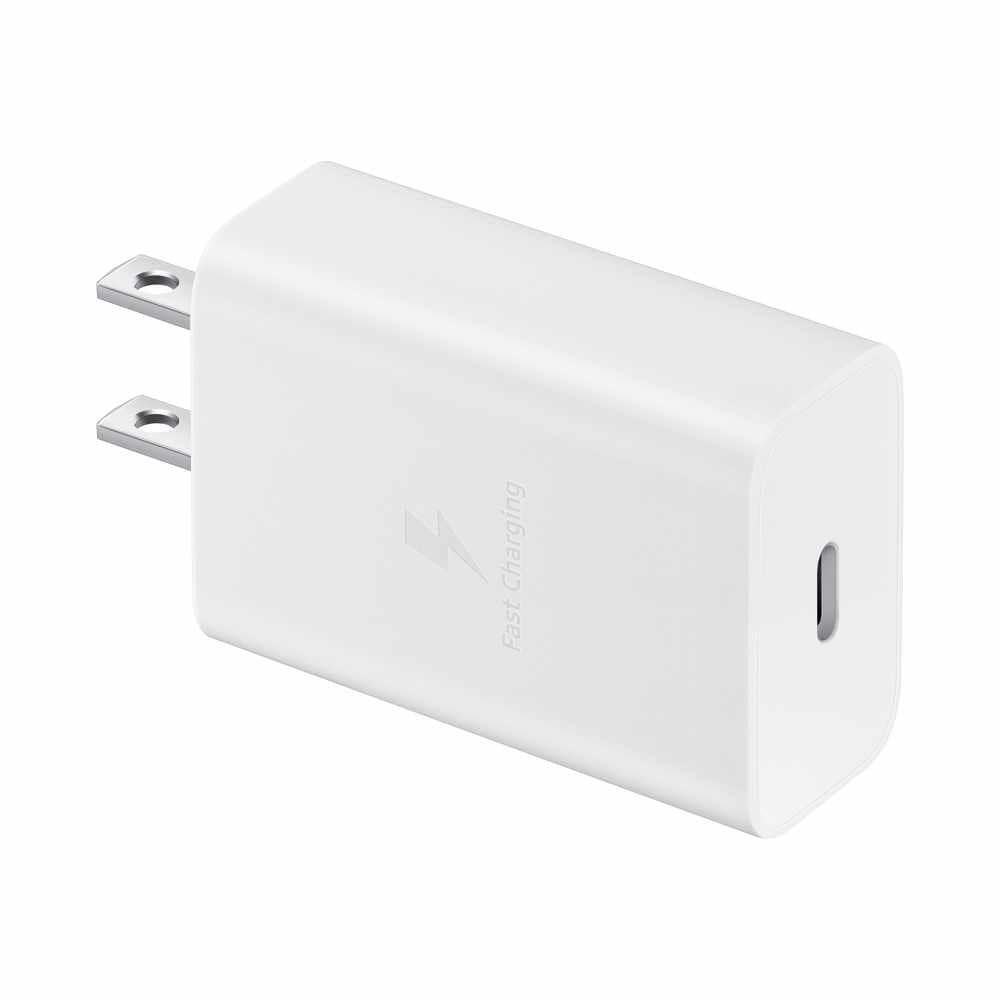 Samsung Wall Charger 15W with USB-C to USB-C Cable White