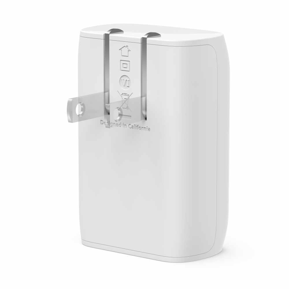 Belkin BoostCharge Wall Charger 30W PD 3.0/PPS USB-C White - GekkoTech