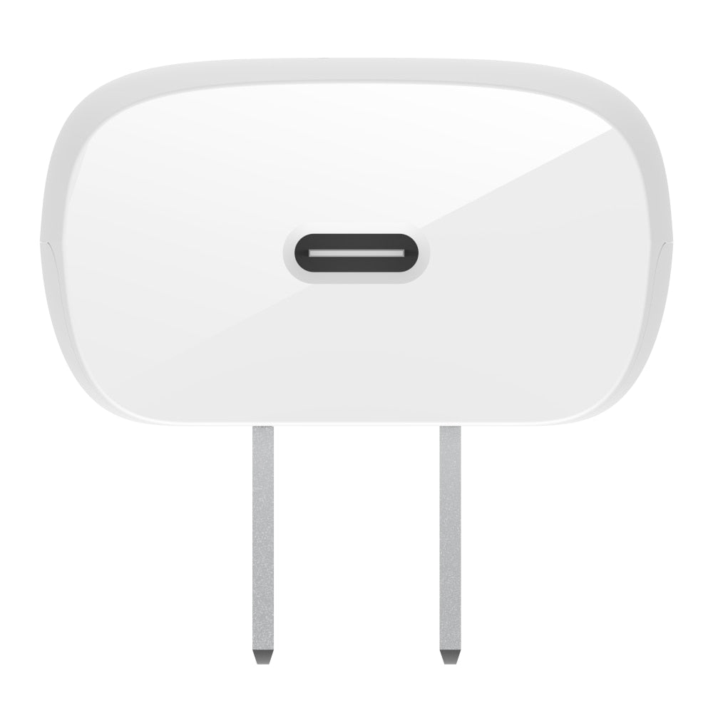 Belkin BoostCharge Wall Charger 30W PD 3.0/PPS USB-C White - GekkoTech