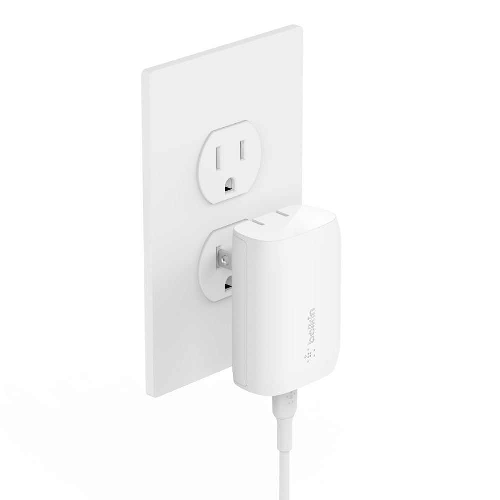 Belkin BoostCharge Wall Charger 30W PD 3.0/PPS USB-C White - GekkoTech