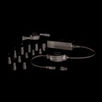 Helix/Retrak Universal Retractable Laptop Charger with 13 Adapter Tips 65W Black