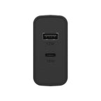 OtterBox Dual Fast Charge Power Delivery Wall Charger USB-C 30W Black