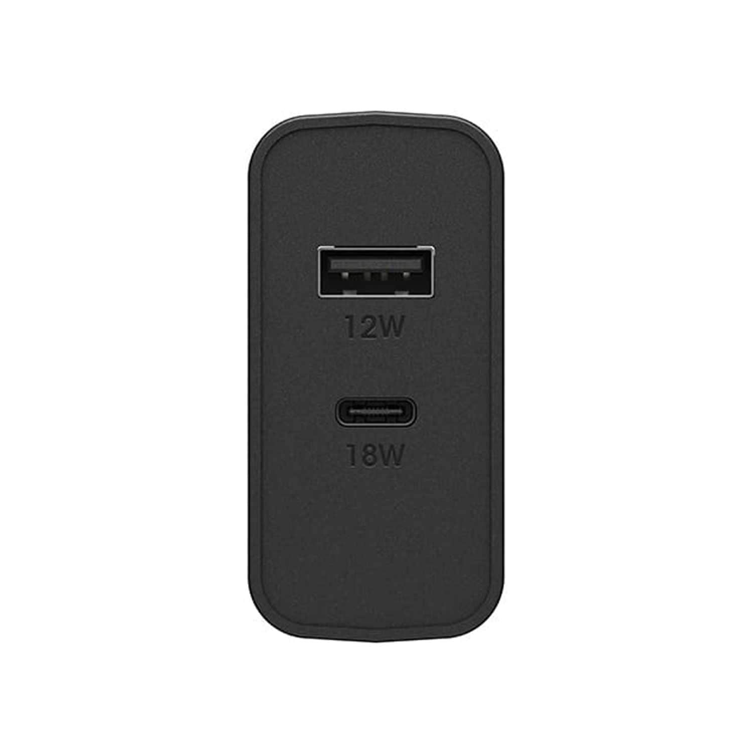 OtterBox Dual Fast Charge Power Delivery Wall Charger USB-C 30W Black
