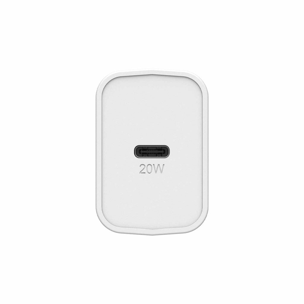 OtterBox Wall Charger USB-C Fast Charge Power Delivery 20W White