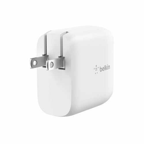 Belkin BoostCharge Wall Charger 40W PD 2-Ports USB-C White