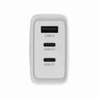 Blu Element Wall Charger 3 Port 65W PD 2 USB-C & USB-A White