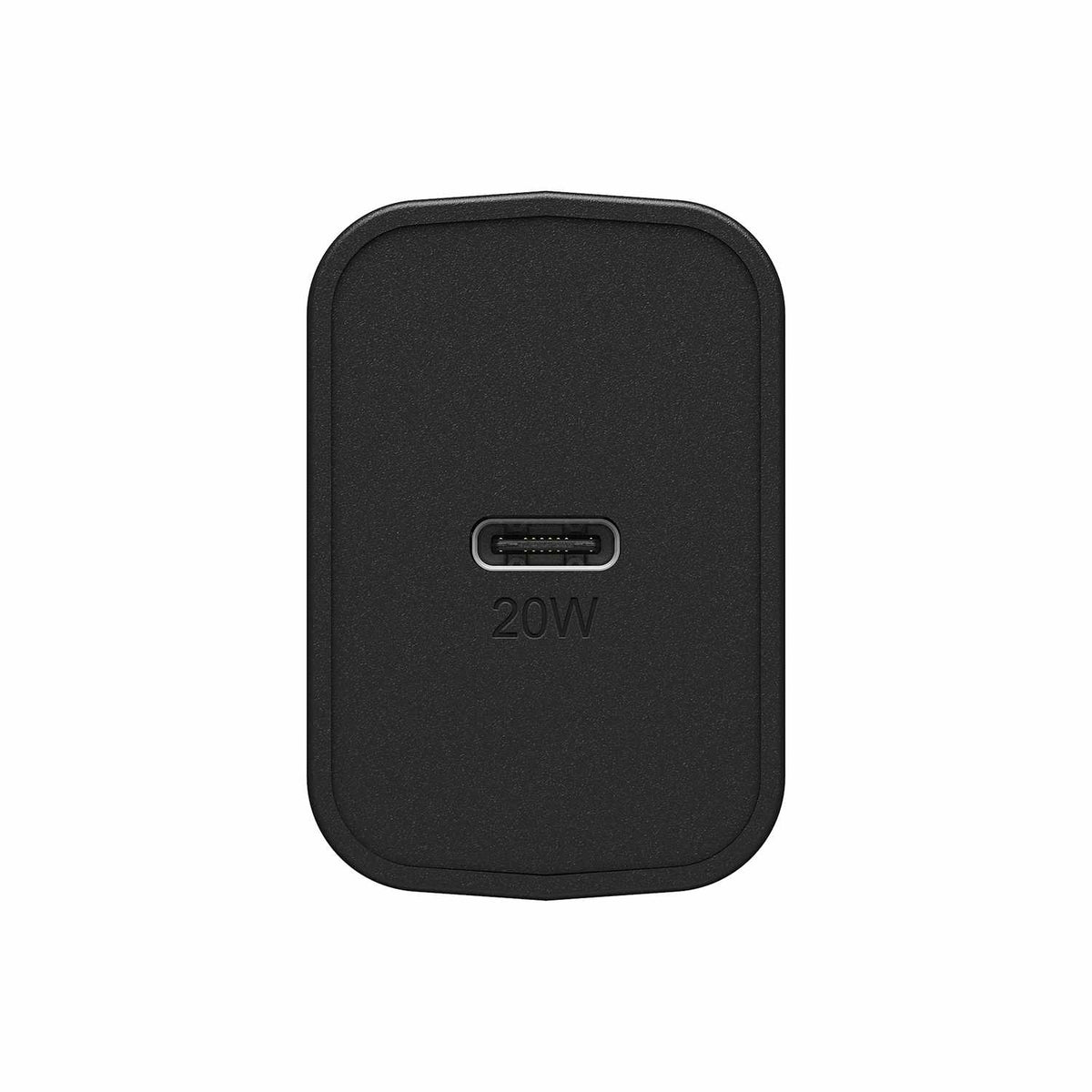 OtterBox Wall Charger 20W PD USB-C w/Foldable Prongs Black Shimmer