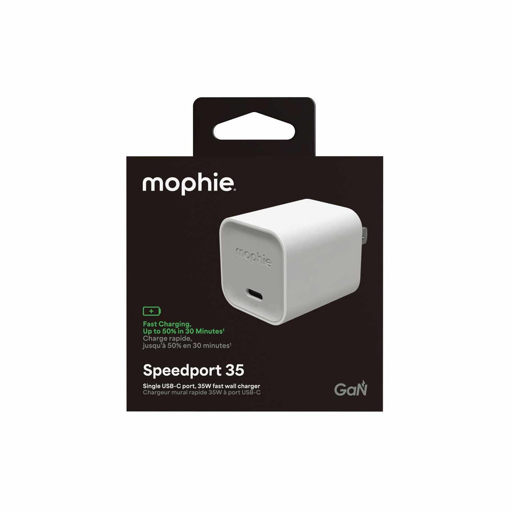 mophie Wall Charger 35W PD USB-C White