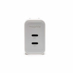 mophie Wall Charger 45W PD 2-Port USB-C White