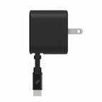 Nimble Wally Stretch Retractable Wall Charger 35W PD with USB-C Cable Black