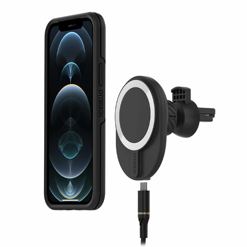OtterBox Wireless Car Charger Vent Mount Black - GekkoTech