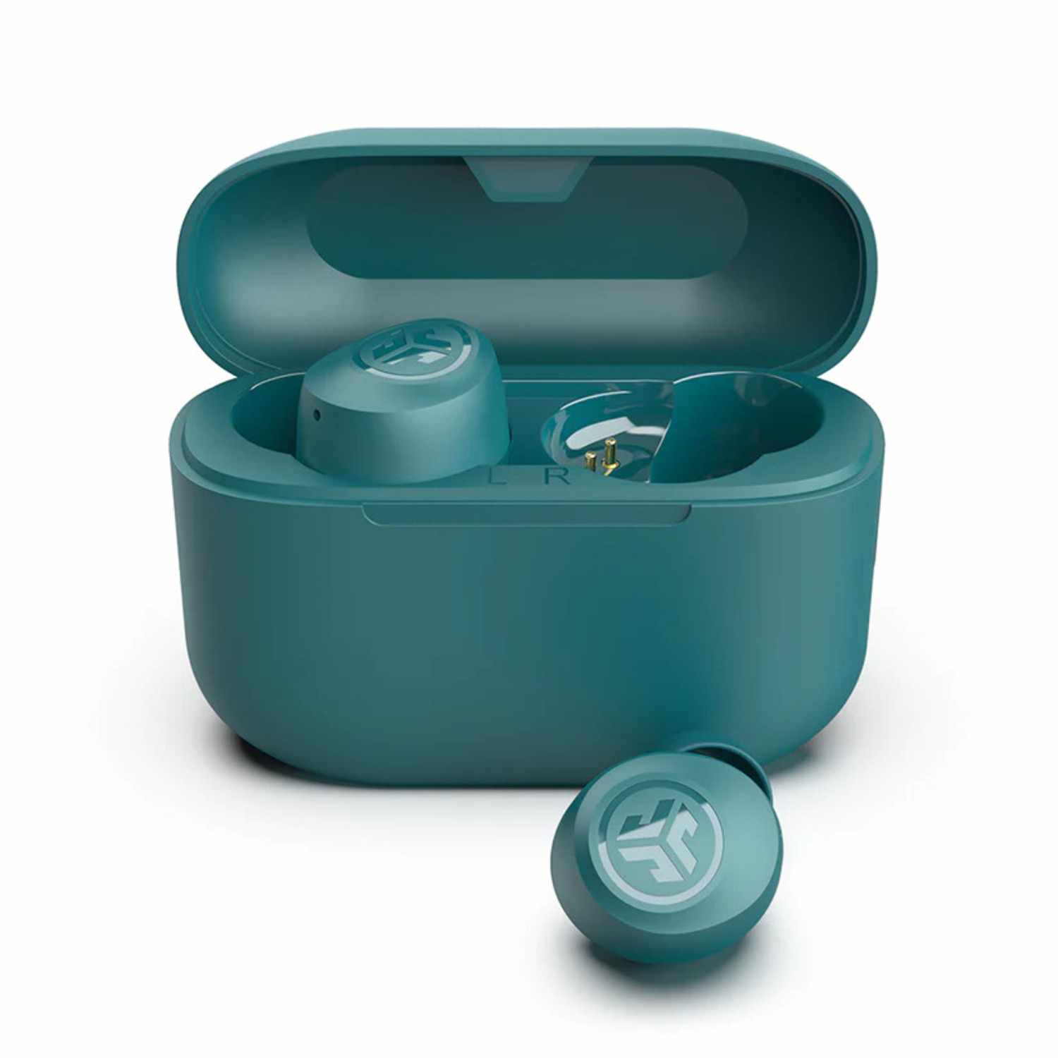 JLab Go Air Pop True Wireless Headphones Teal