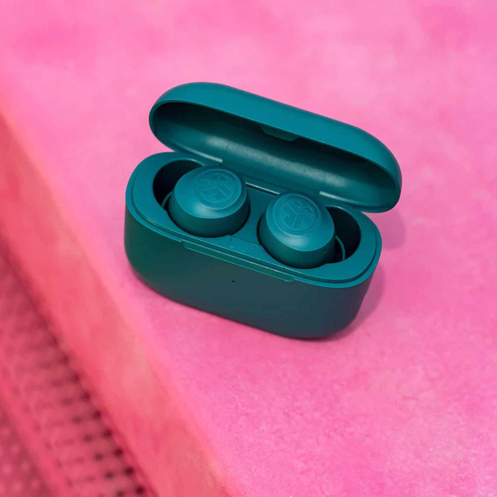 JLab Go Air Pop True Wireless Headphones Teal
