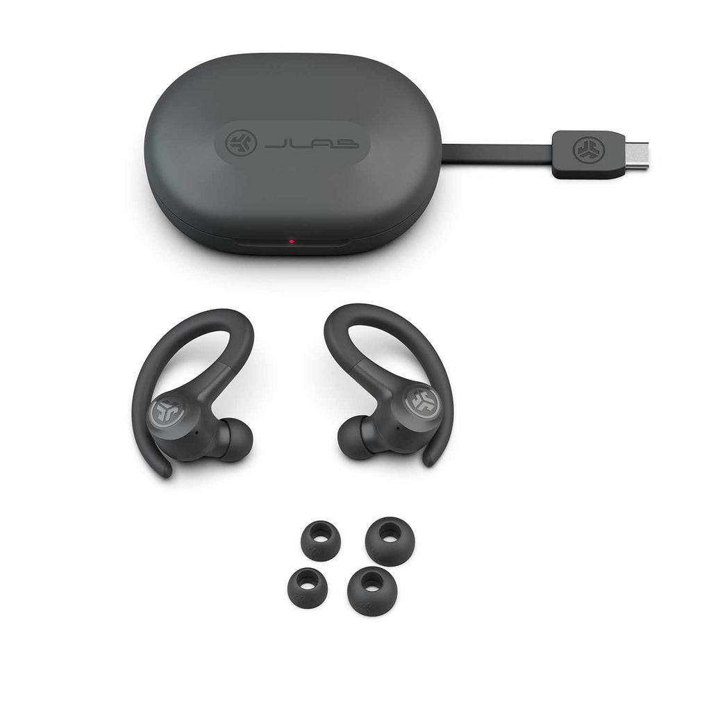 JLab Go Air Sport True Wireless Earbuds Graphite - GekkoTech