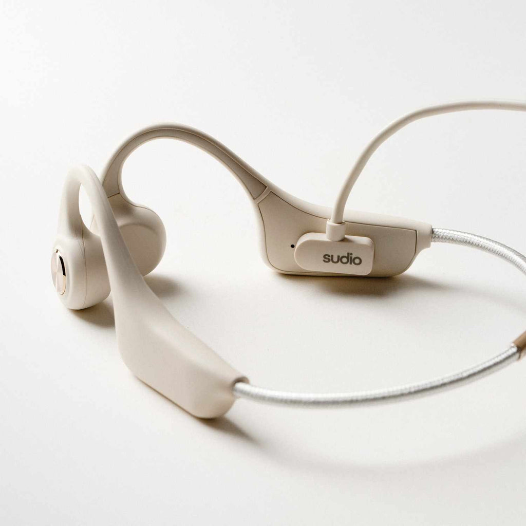 Sudio B1 Bone Conduction Headphones White