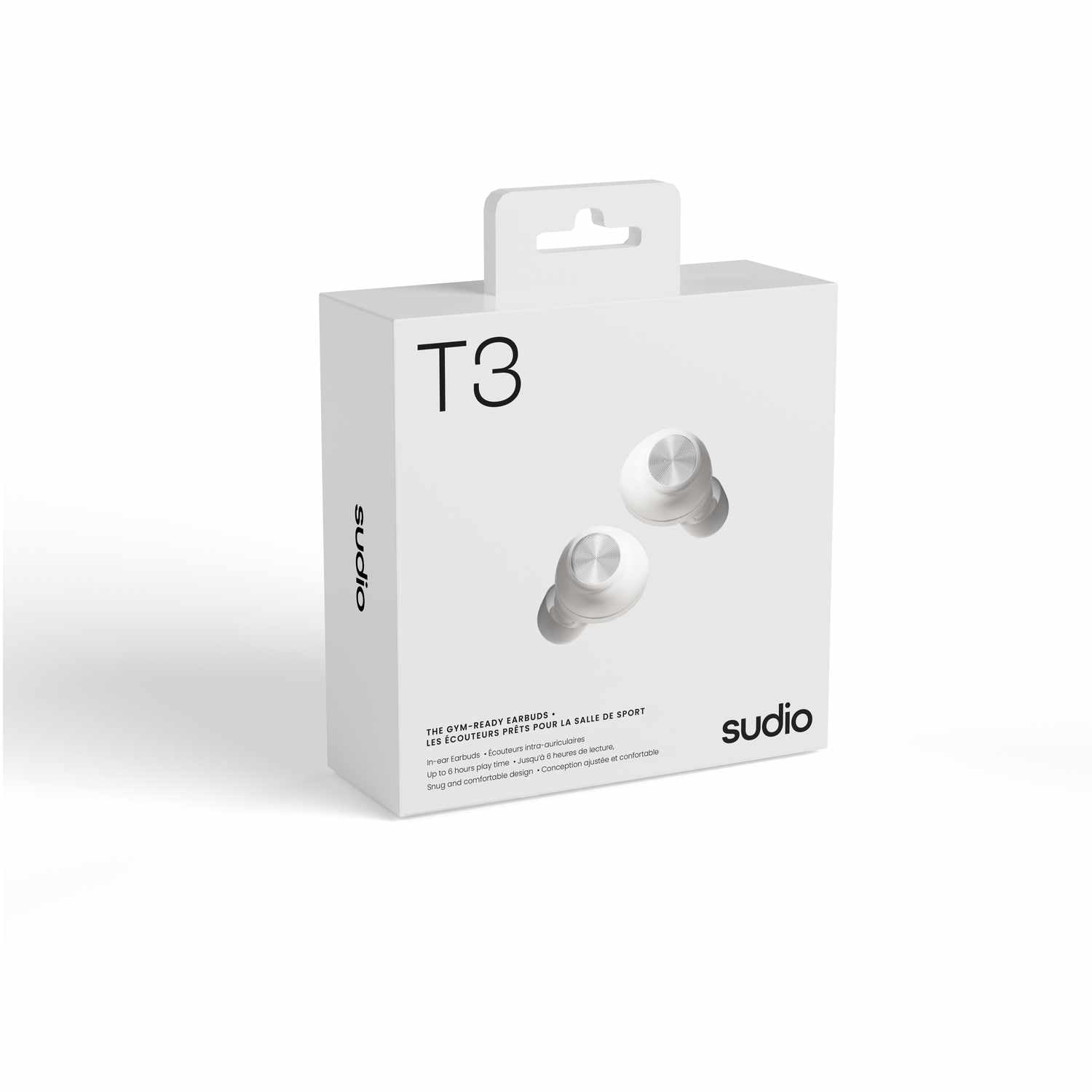 Sudio T3 Wireless Earbuds White