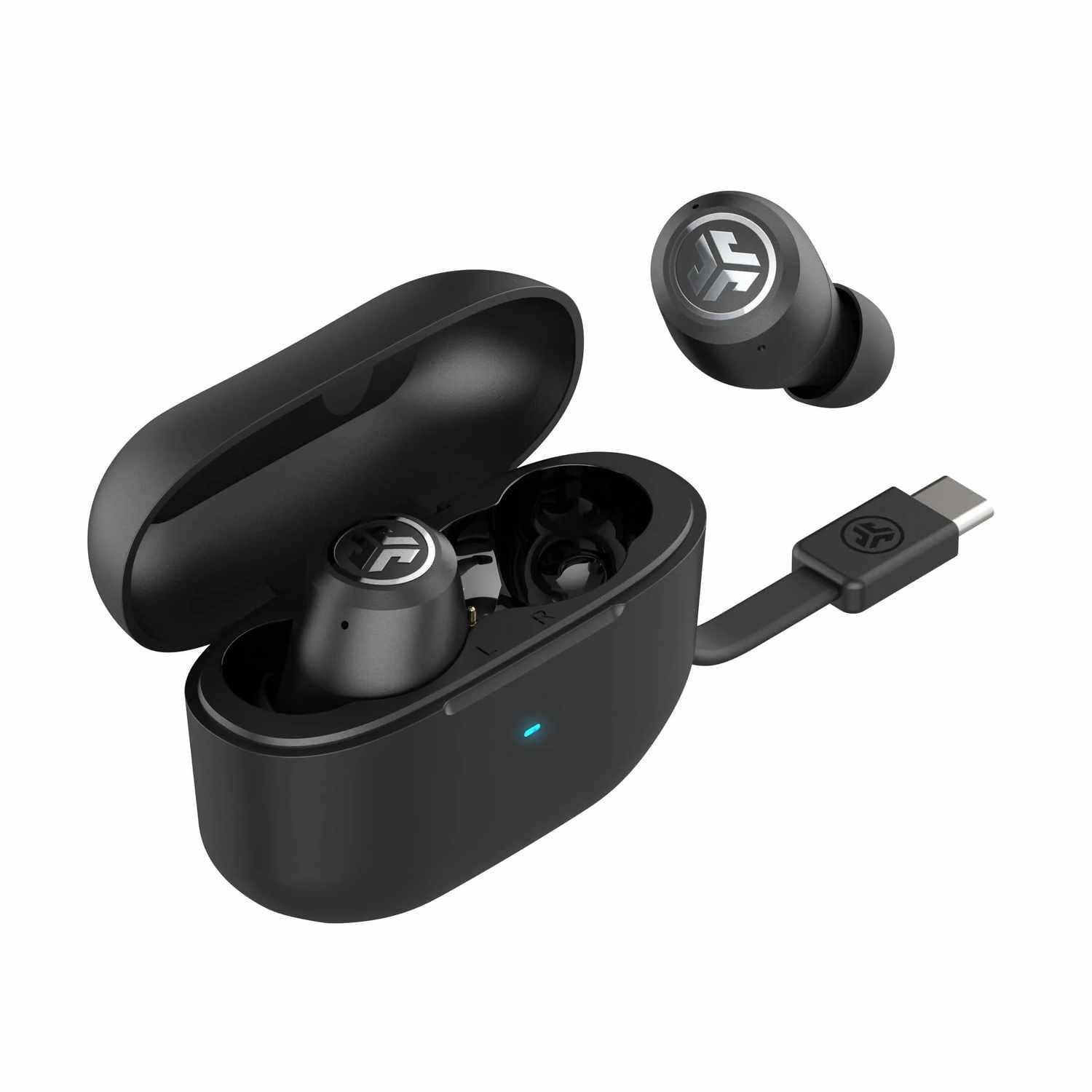 JLab JBuds Earbuds Black with Active Noise Cancellation 3