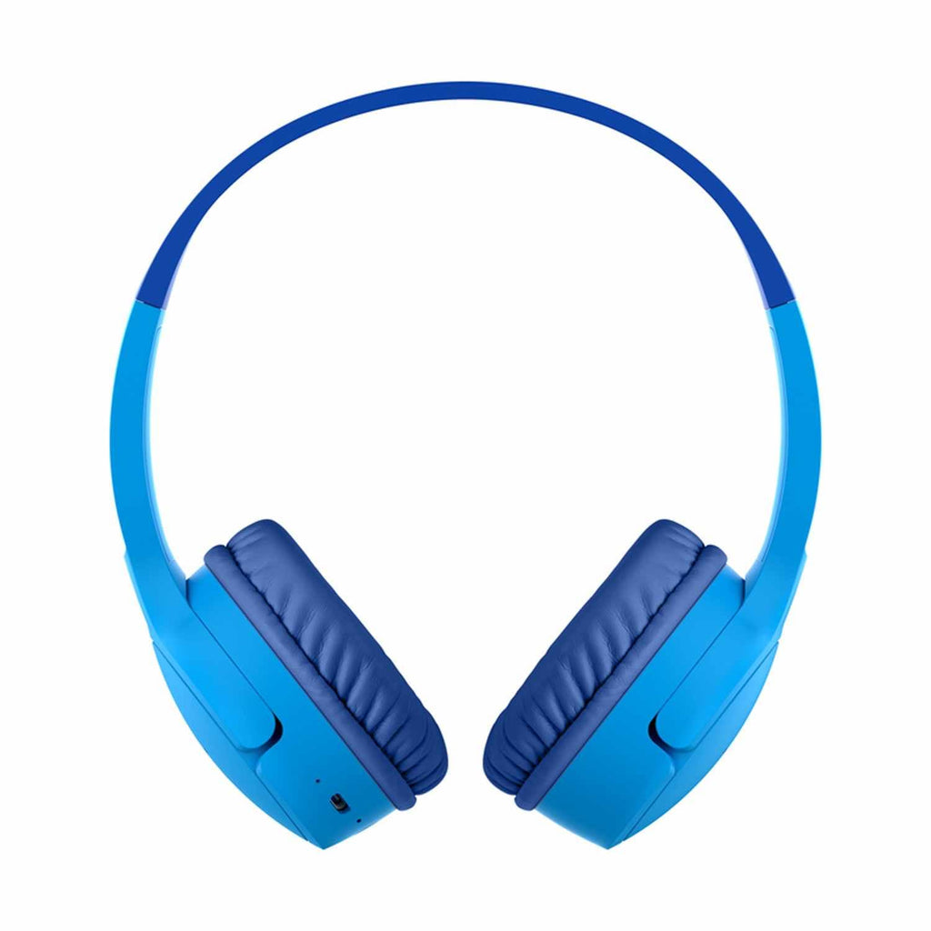 Belkin SoundForm Mini Wireless On-Ear Headphones for Kids Blue