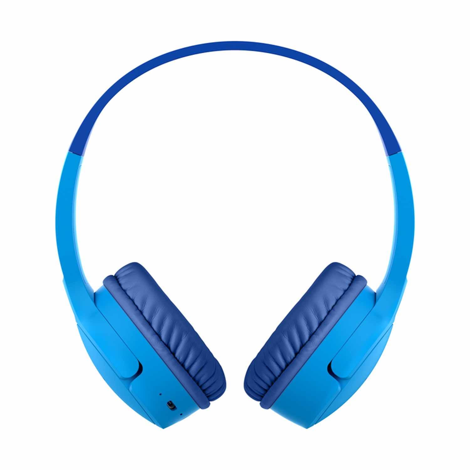 Belkin SoundForm Mini Wireless On-Ear Headphones for Kids Blue