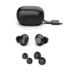 JLab Go Pop True Wireless Earbuds with Active Noise Cancellation Black