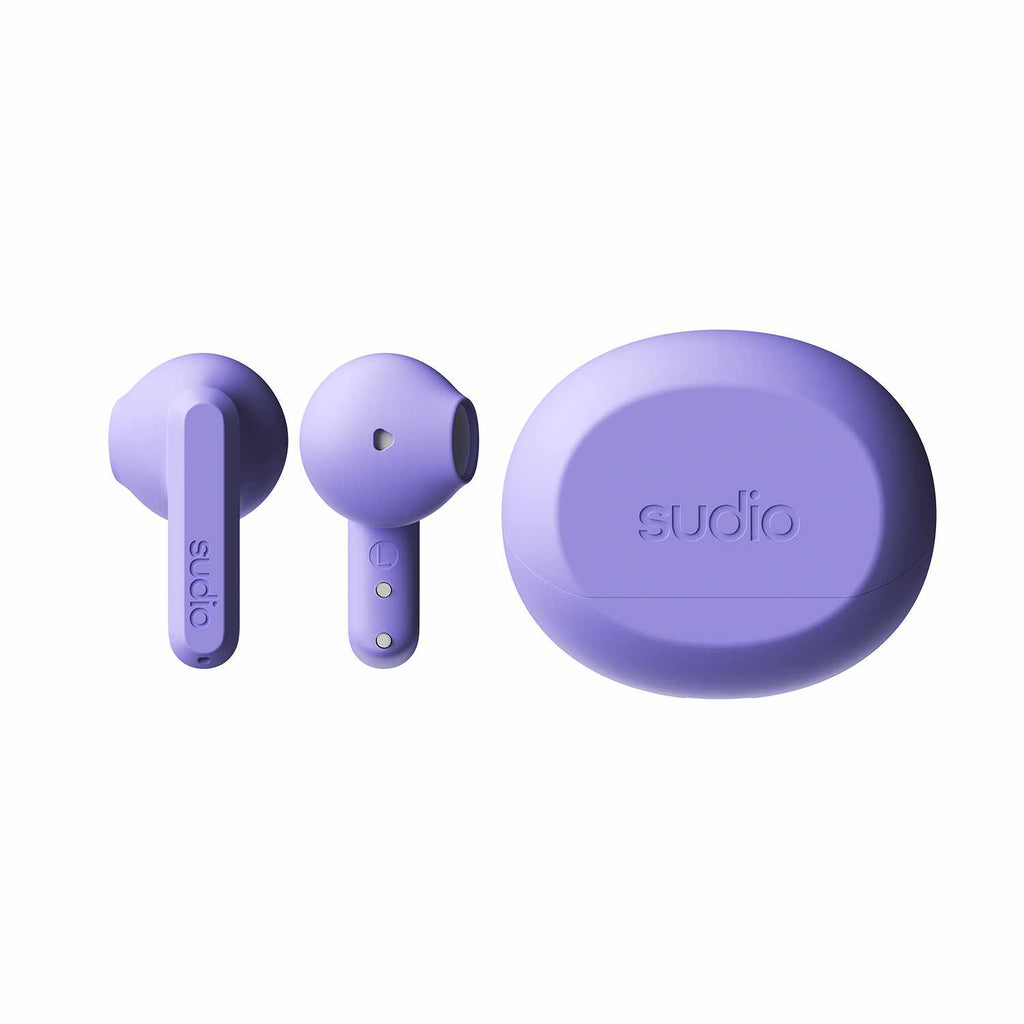 Sudio A3 True Wireless Earbuds Purple