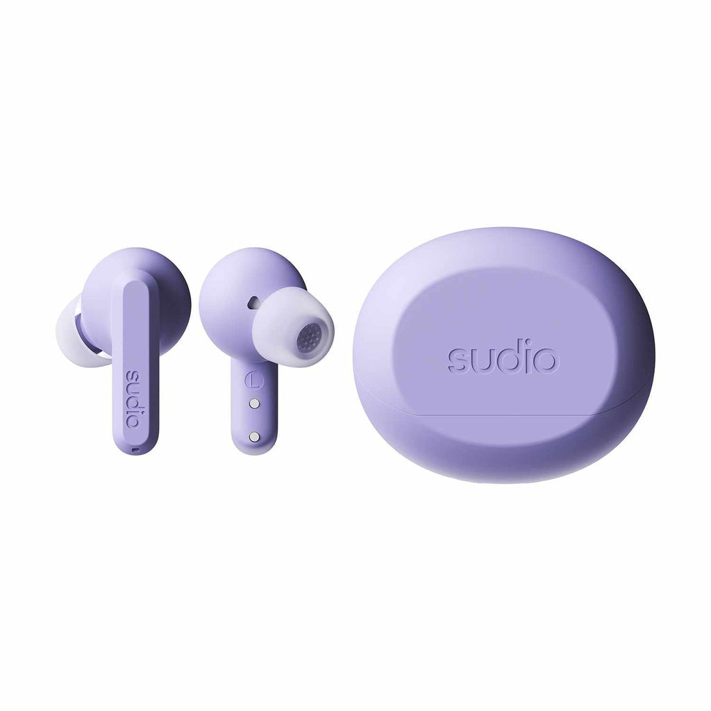 Sudio A3 Pro ANC Wireless Earbuds Purple