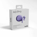 Sudio A3 Pro ANC Wireless Earbuds Purple