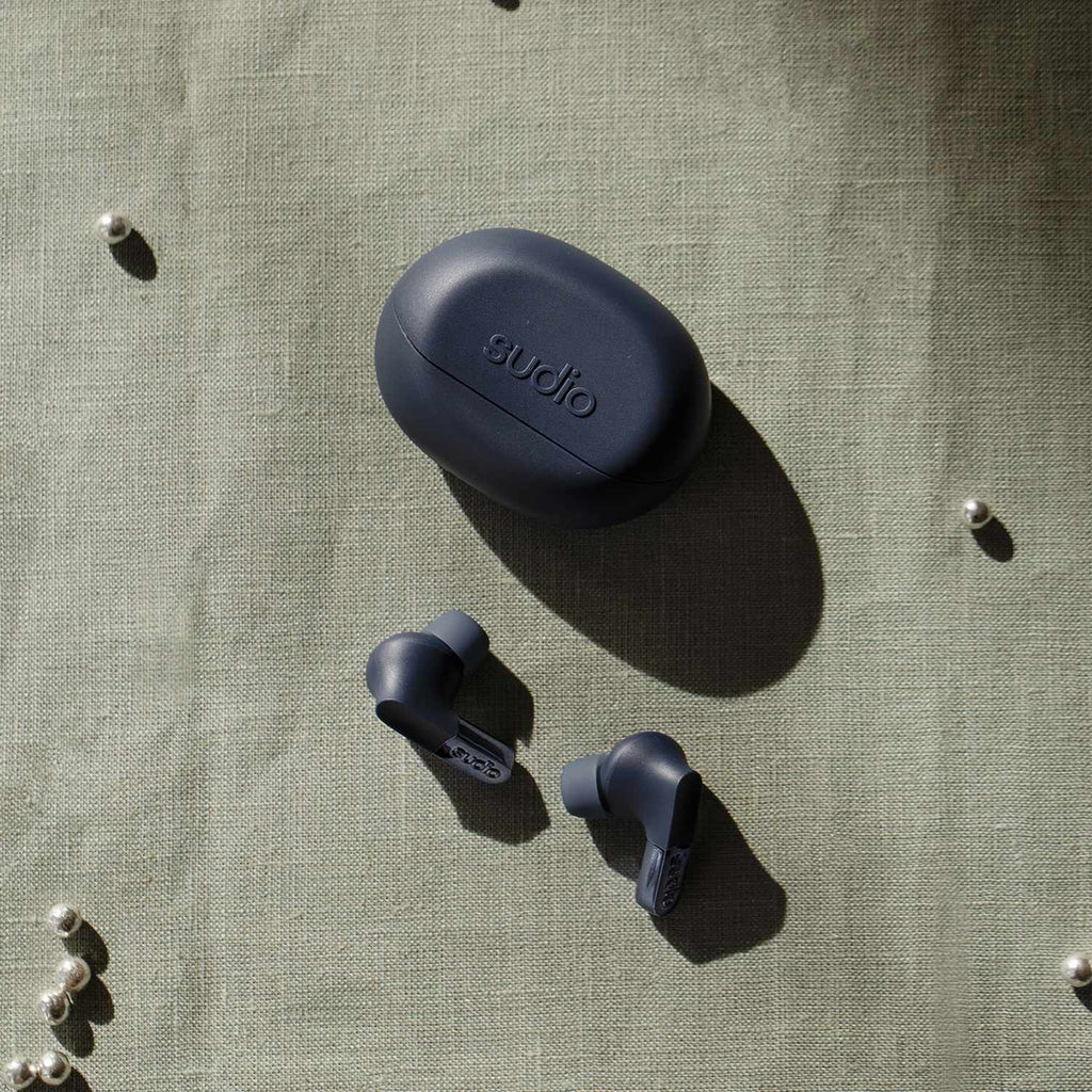 Sudio N3 Pro ANC Wireless Earbuds Navy Blue