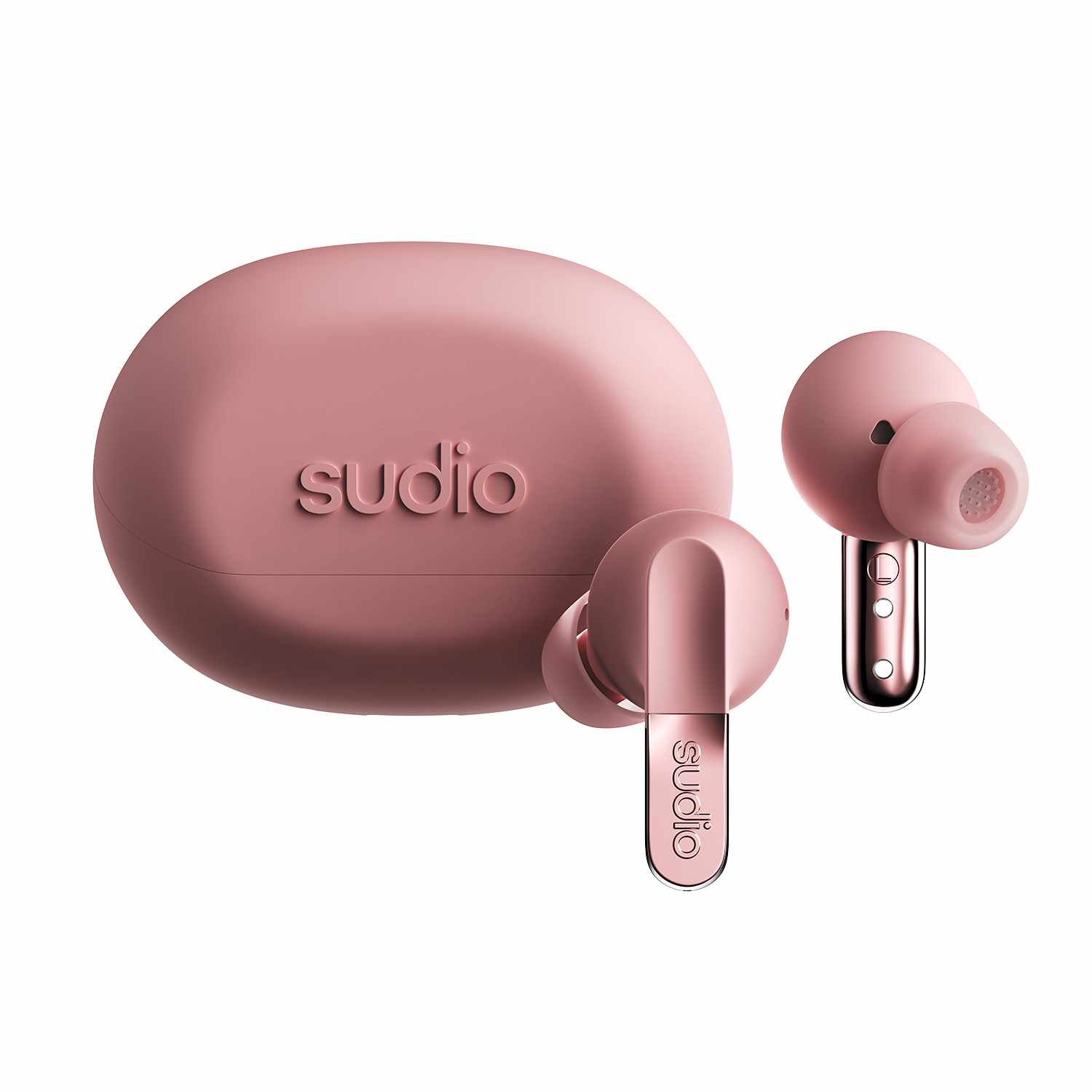 Sudio N3 Pro ANC Wireless Earbuds Pink