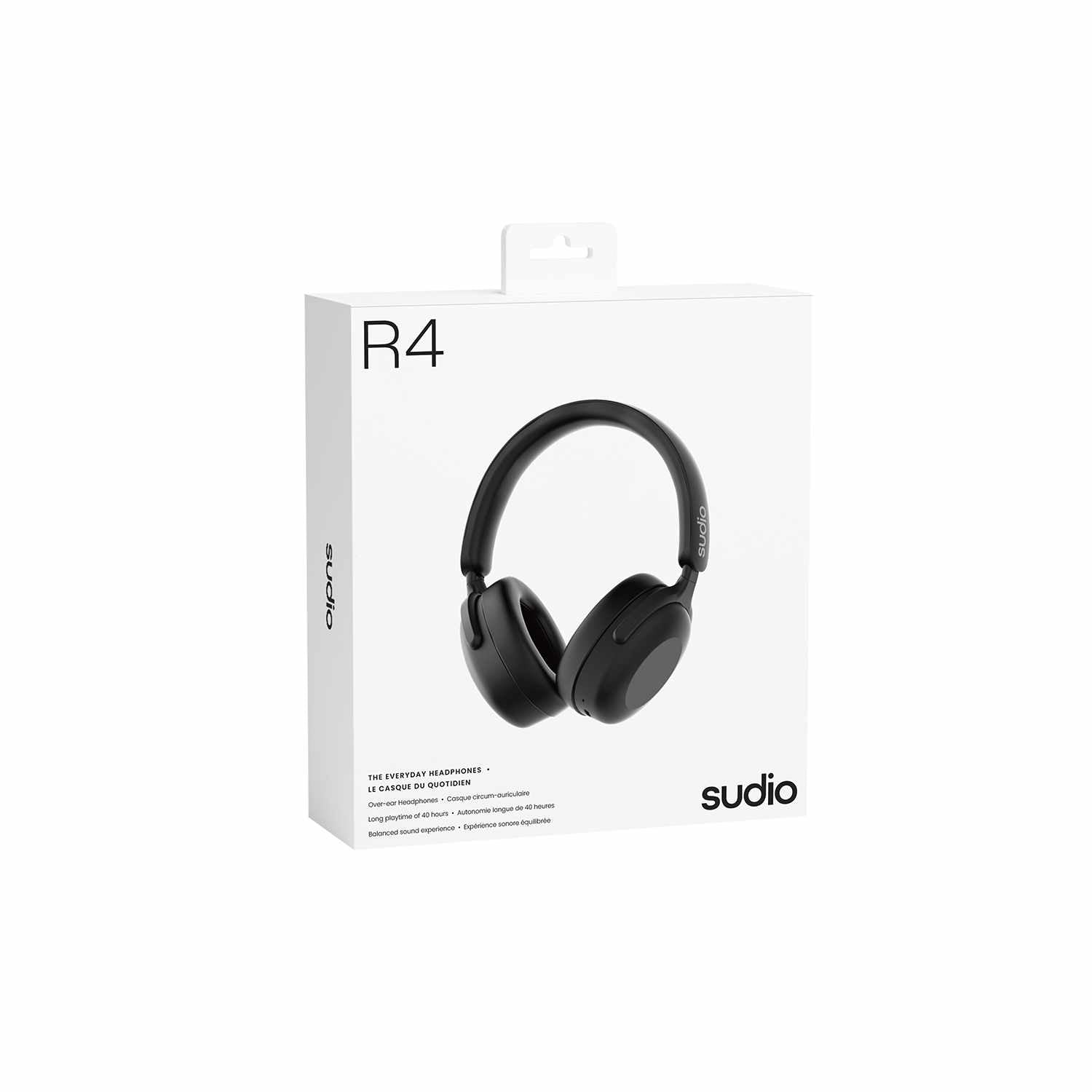 Sudio R4 On-Ear Headphones Black