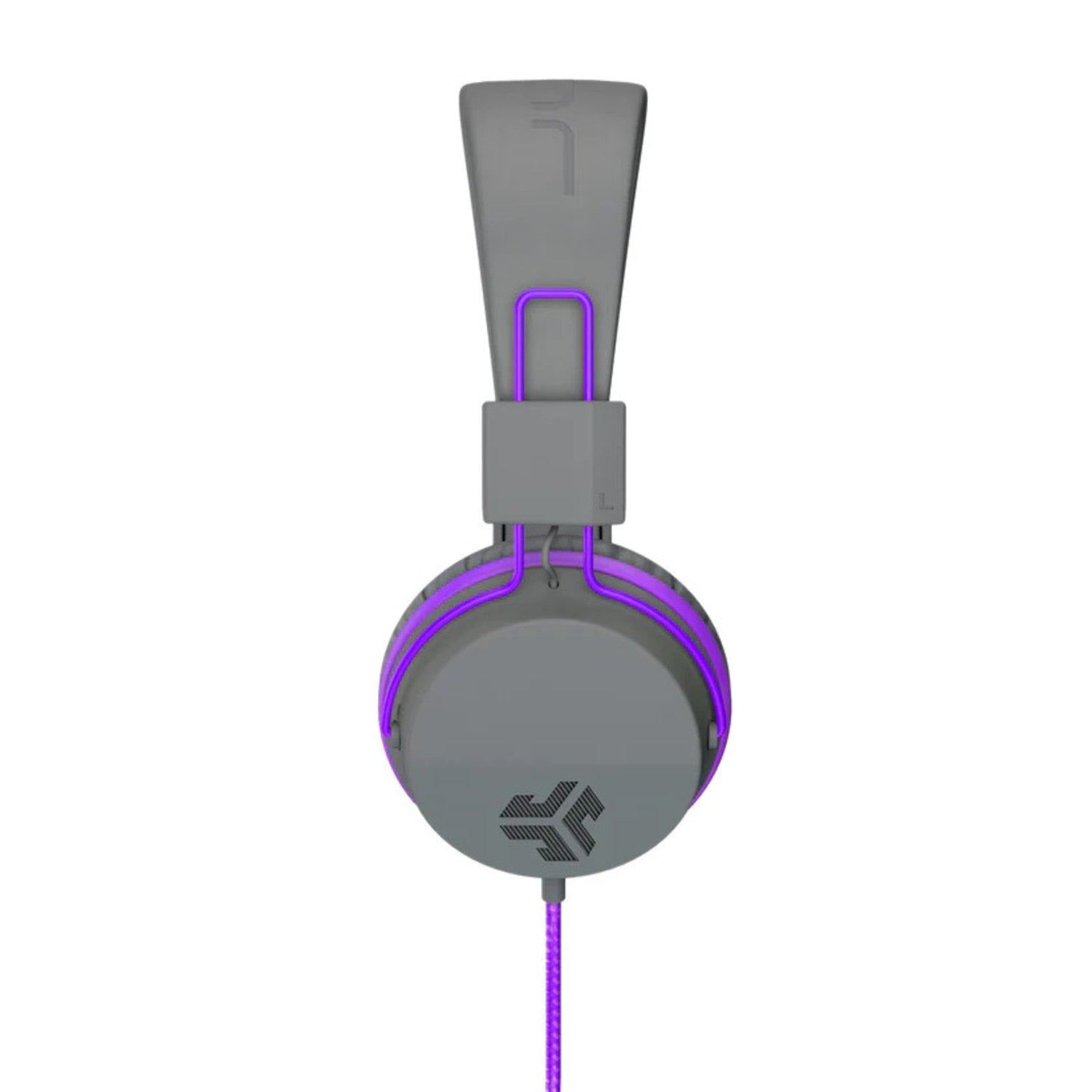 JLab JBuddies Studio Over Ear Folding Kids Headphones Purple/Gray - GekkoTech
