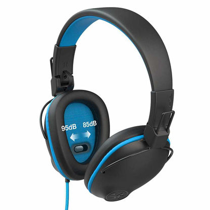 HJPRORBLU4 JBuddies Pro Wired Headphones (English Only Packaging) Black/Blue