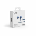 Sudio V3 Wired Earbuds Blue