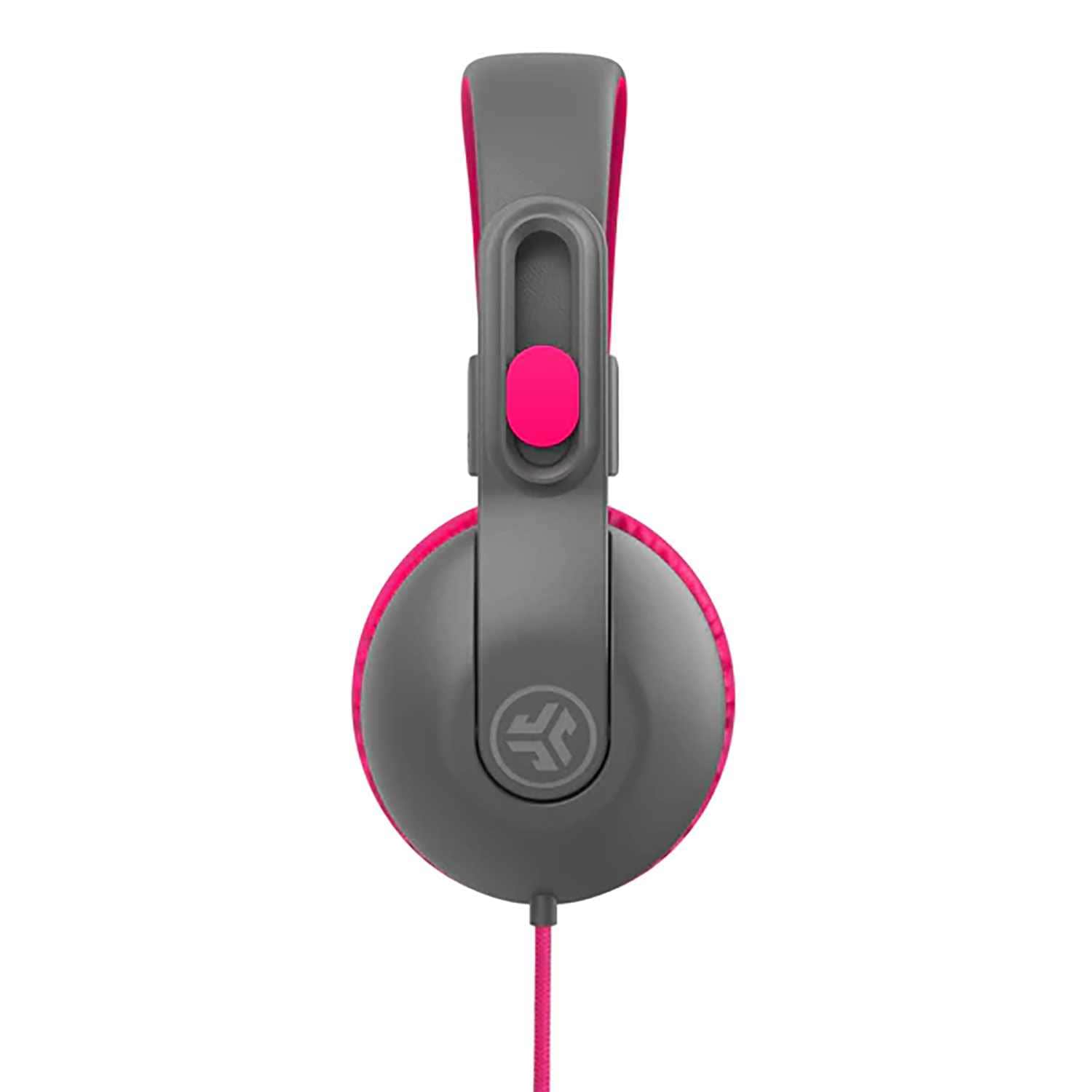 JLab JBuddies Studio 2 Wired Headphones Gray/Pink