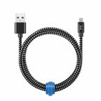 Blu Element Braided Charge/Sync USB-C to USB-A Cable 4ftZebra - GekkoTech