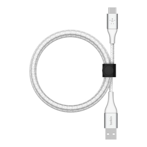 Belkin Charge/Sync BoostCharge Braided USB-C to USB-A Cable 6ft White - GekkoTech