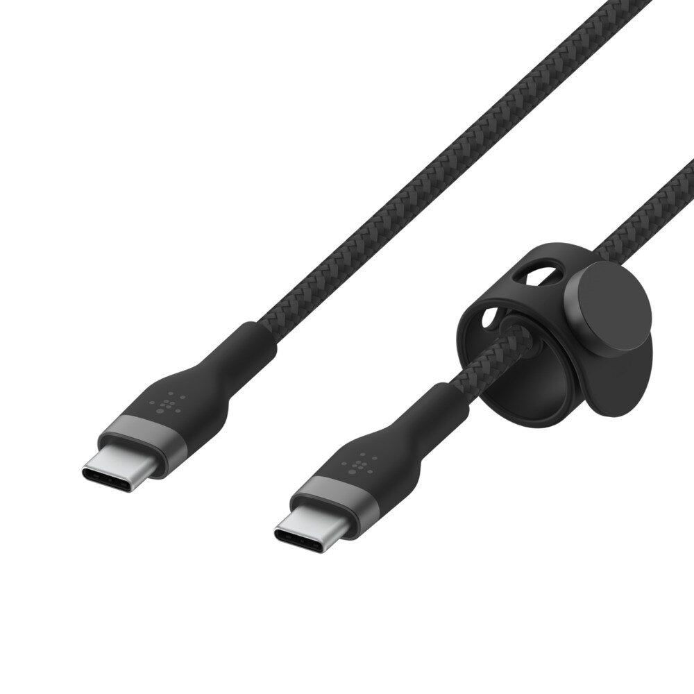 Belkin BoostCharge Pro Flex USB-C to USB-C Cable 6ft Black - GekkoTech