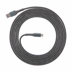 Ventev ChargeSync Alloy USB-C Cable 10ft Steel