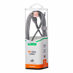 Ventev ChargeSync Alloy USB-C Cable 10ft Steel