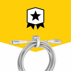 OtterBox Premium Pro Charge/Sync USB-C to Lightning Power Delivery Cable 6ft Ghostly Past (White)