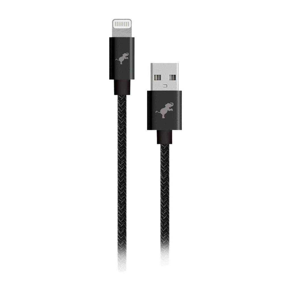 Nimble Wally Duo Wall Charger 12W 2-Ports USB-A with USB-A to Lightning cable Black