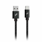 Nimble PowerKnit 1 meter USB-A to USB-C Black - GekkoTech