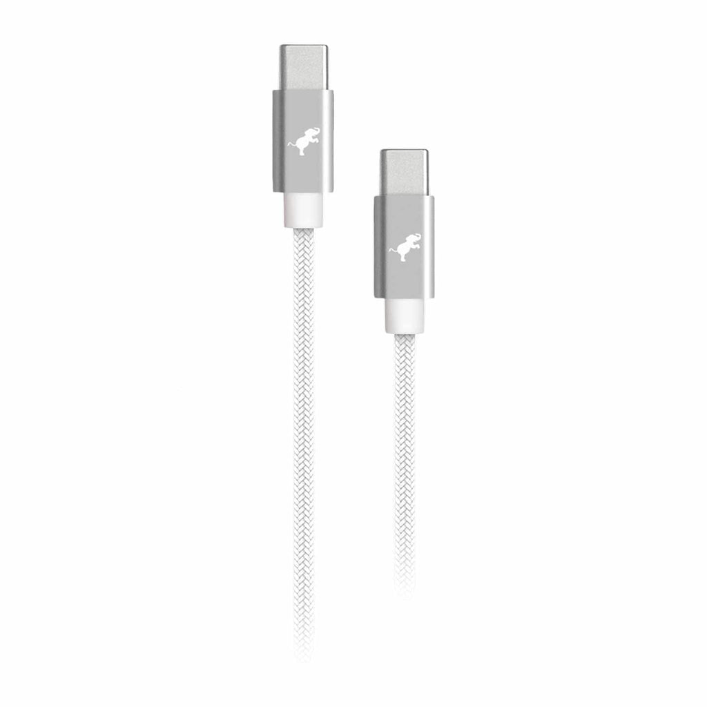Nimble PowerKnit 1 meter USB-C to USB-C White