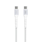 Blu Element SpeedCharge Premium Braided Cable USB-C to USB-C 6ft 100W White