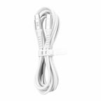 Blu Element SpeedCharge Premium Braided Cable USB-C to USB-C 6ft 100W White