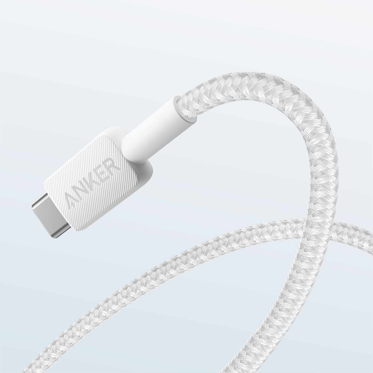 Anker USB-A to USB-C Braided Cable 3ft  White
