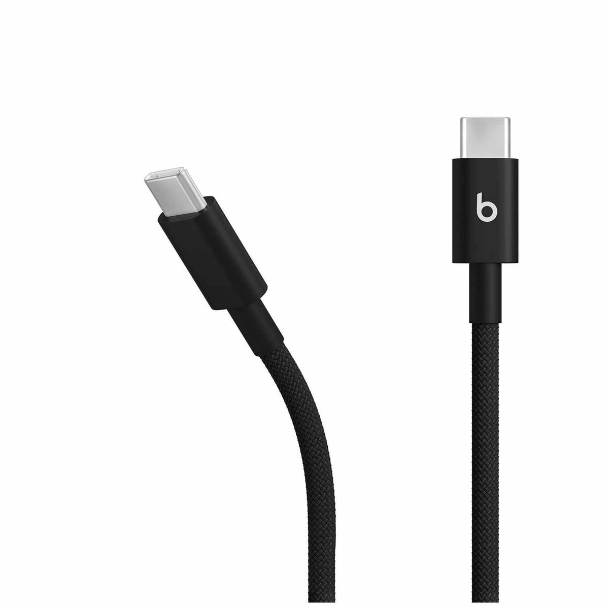Beats by Dre USB-C to USB-C Woven Cable 5ft Bolt Black Two-Pack