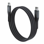 Blu Element SelfCoil Magnetic Cable USB-C to USB-C 3.3ft 100W Black
