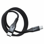 Blu Element SelfCoil Magnetic Cable USB-C to USB-C 4ft 100W Black